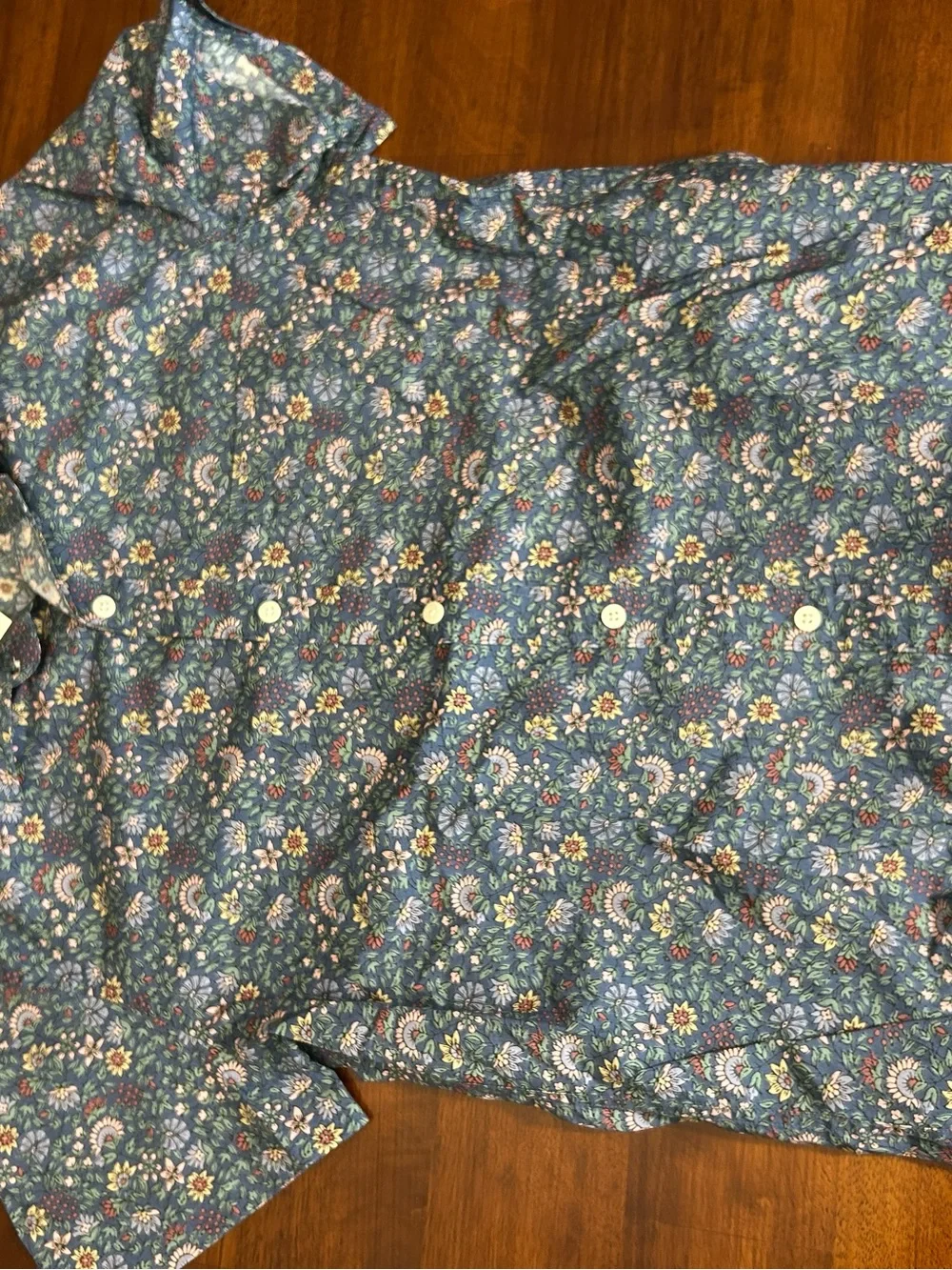 NWT j crew printed mens button down